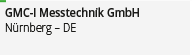 GMC-I Messtechnik GmbH, Nürnberg, DE
